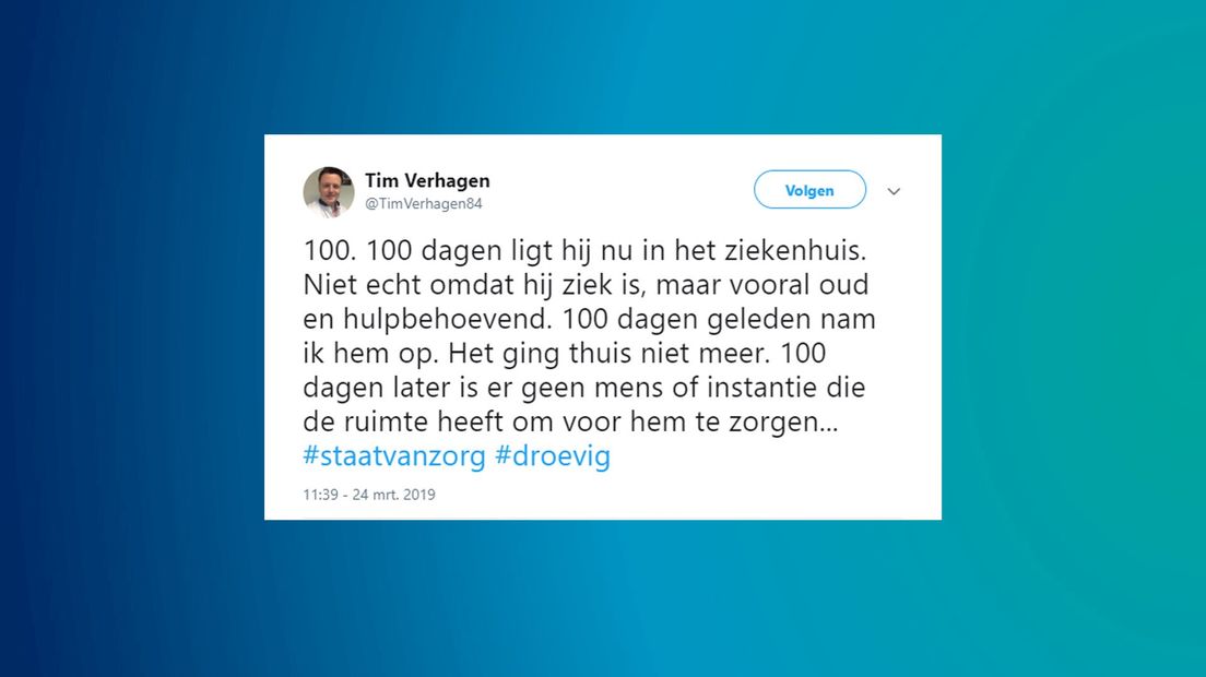 Chirurg ZGT uit zorgen over hulpbehoevende patiënt