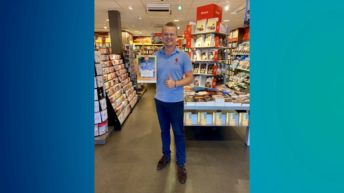 Ondernemer Johnny Hekkema uit Vriezenveen verkocht het winnende Staatslot