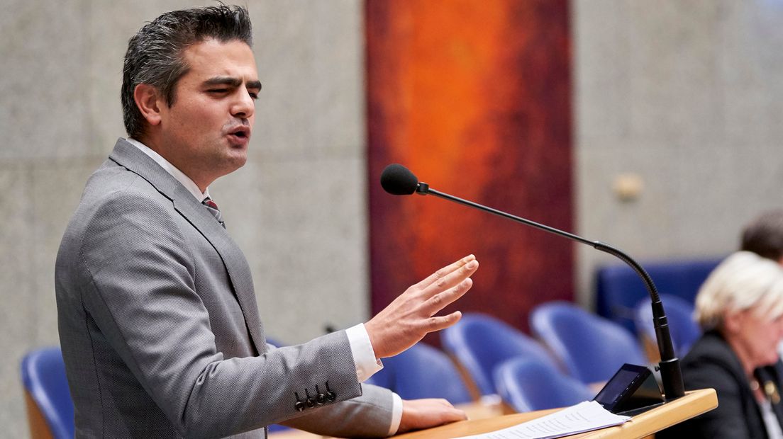 Tunahan Kuzu, fractievoorzitter in de Tweede Kamer van DENK