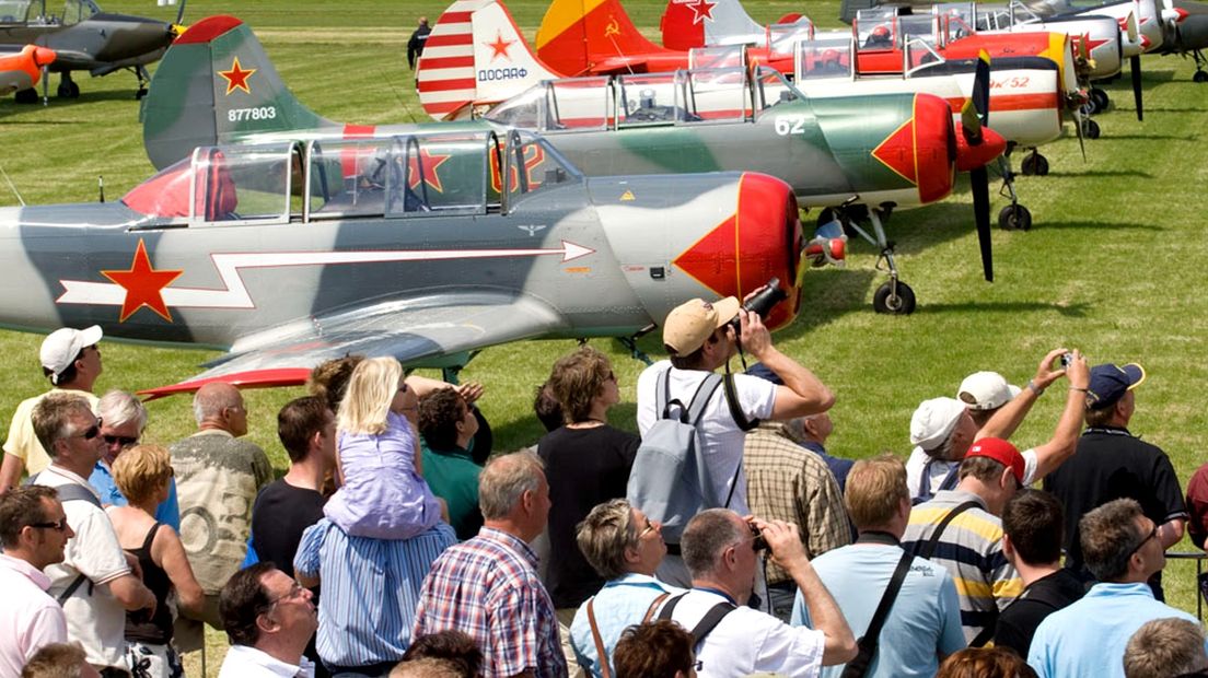 Een eerdere editie van de Oostwold Airshow