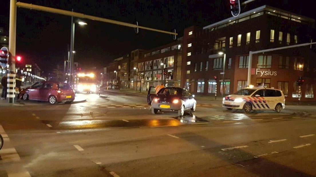Flinke schade bij ongeluk in Enschede