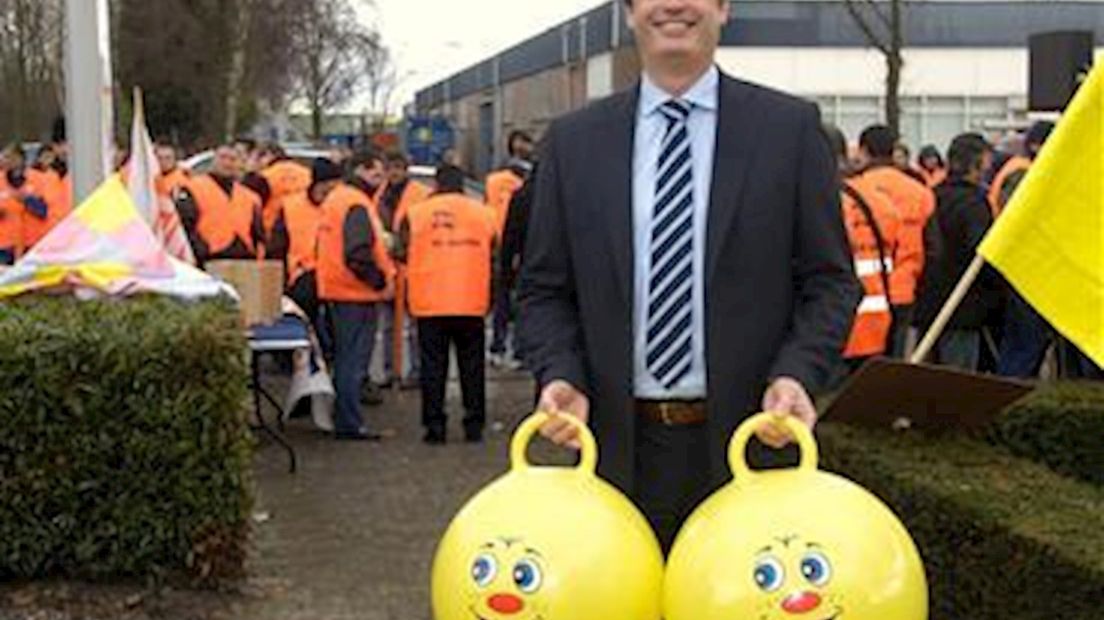 Staking schoonmakers