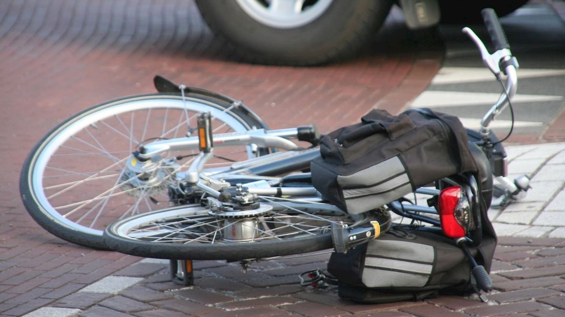 fietster aangereden