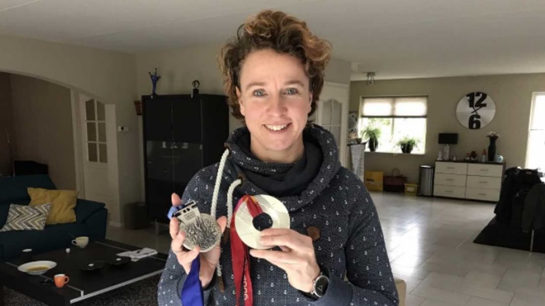 Groenewold won twee keer Olympisch zilver op de 3.000 meter (Rechten: Karin Mulder/RTV Drenthe)