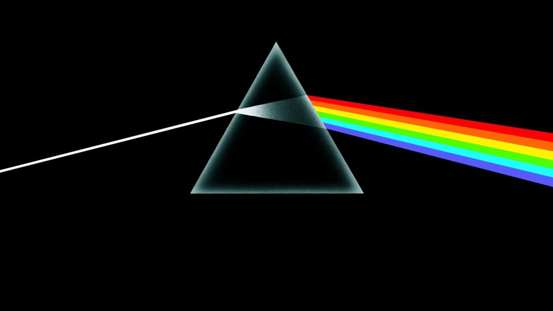 Het prisma op 'Dark side of the Moon' van Pink Floyd