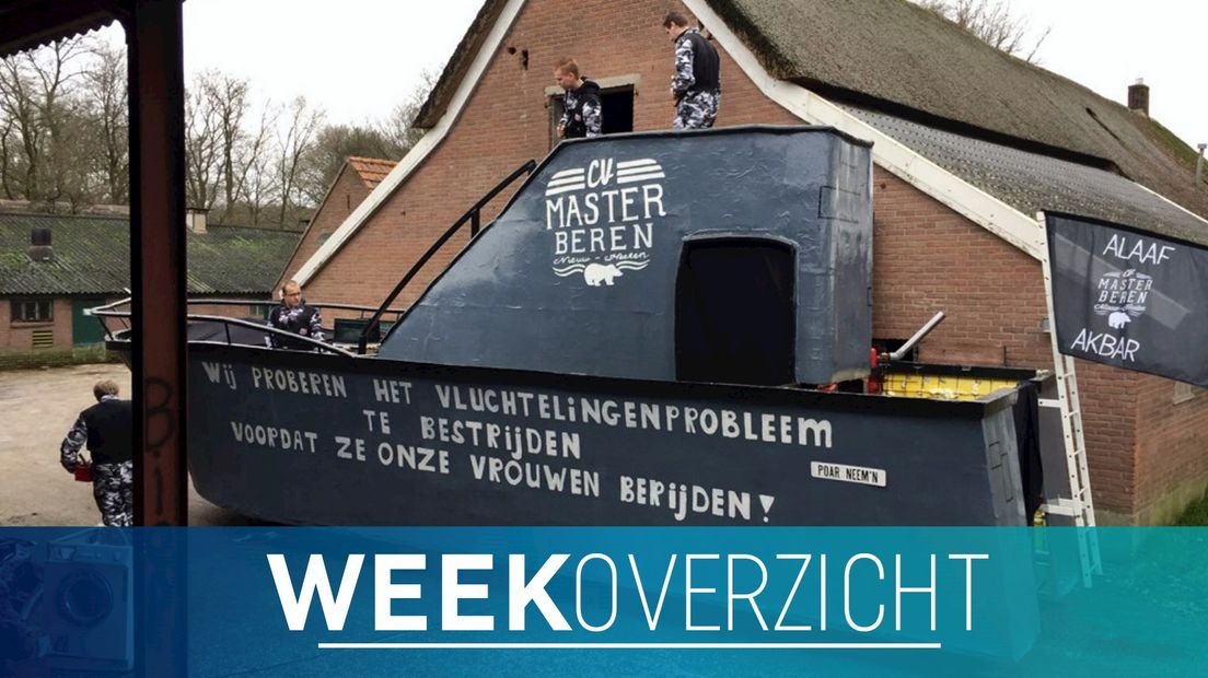 Carnavalswagen in Holten