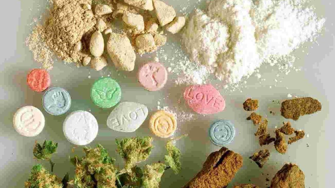 Drugs gevonden in woning Kampen