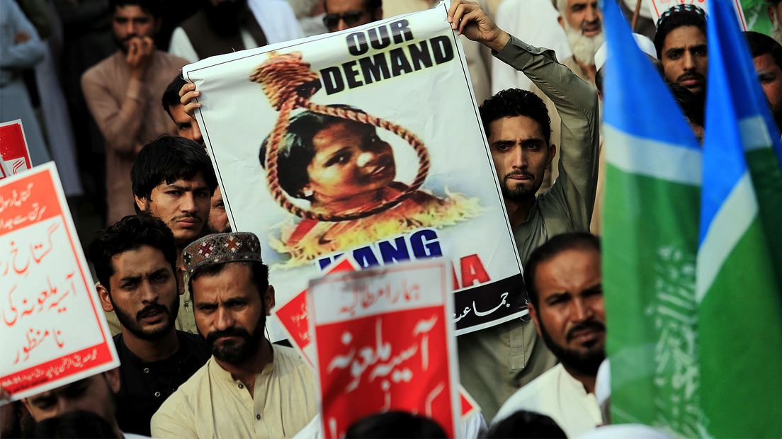 De vrijspraak voor Asia Bibi leidde in Pakistaan tot protesten.