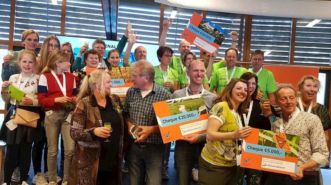 De winnaars van de Groenste Straat van Overijssel
