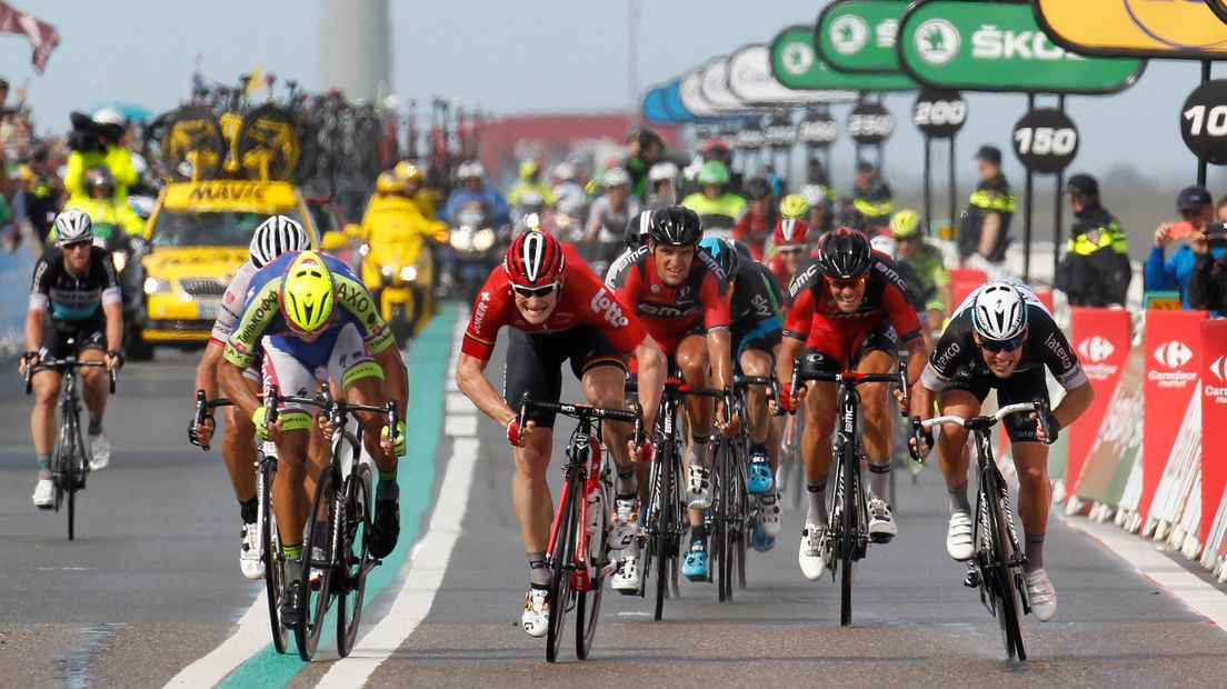 Andre Greipel wint Touretappe Neeltje Jans in 2015