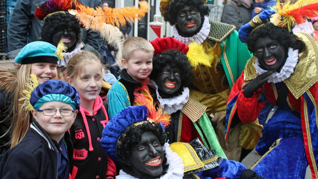 Intocht Sinterklaas op Scheveningen.