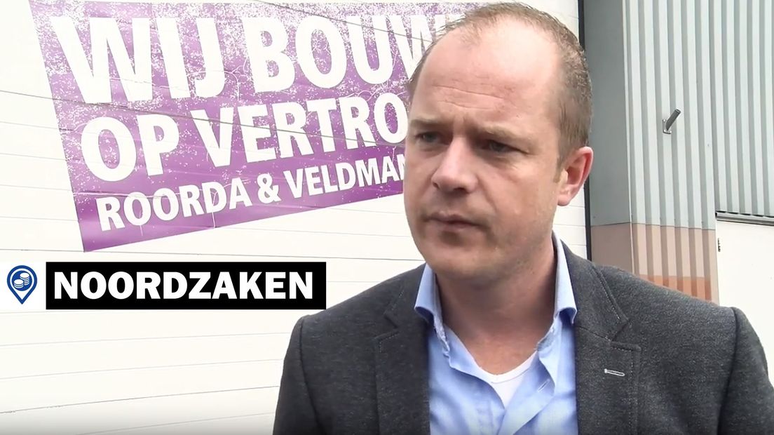 Directeur Aldert Veldman van Roorda en Veldman