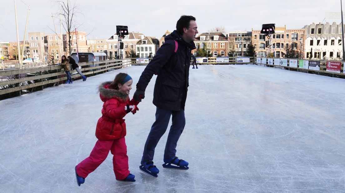Schaatsbaan in 2014. Archief.