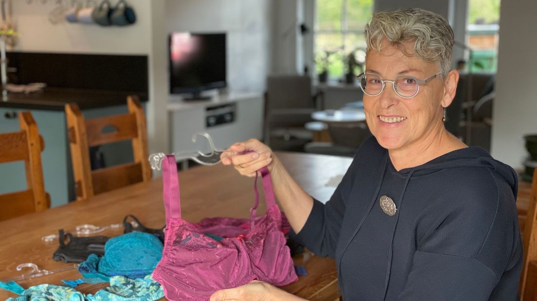Janny Karst met haar lingerielijn