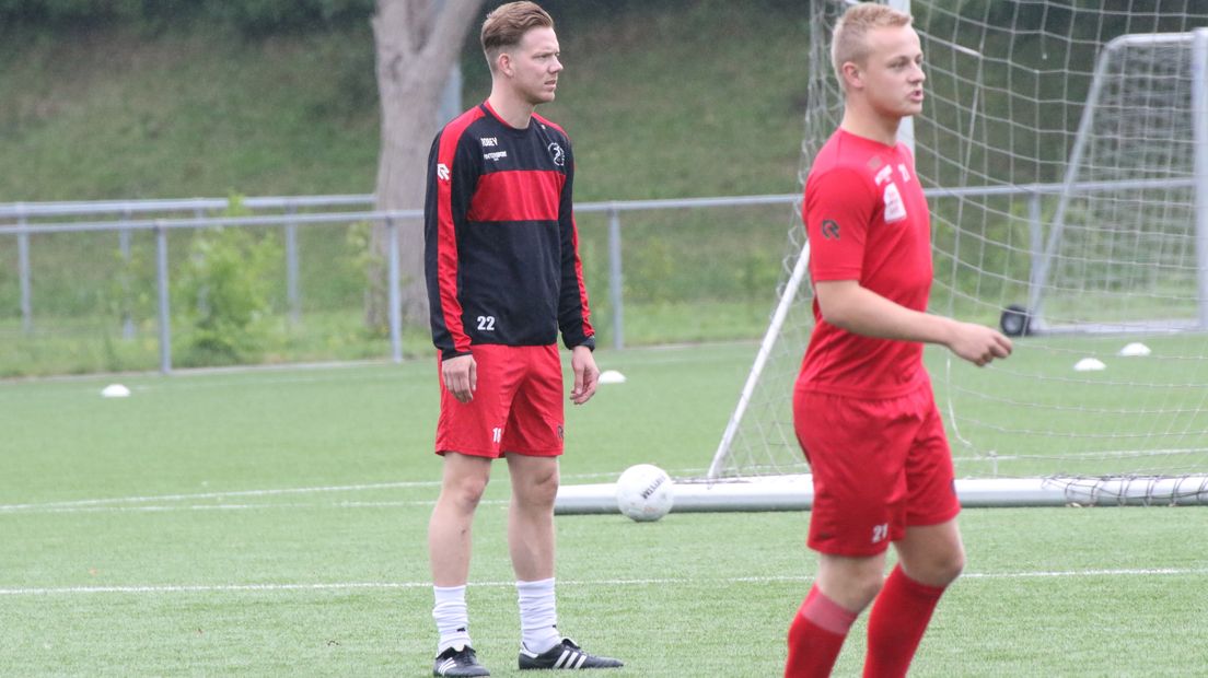 Rogier Veenstra debuteerde bij NAC Breda onder John Karelse