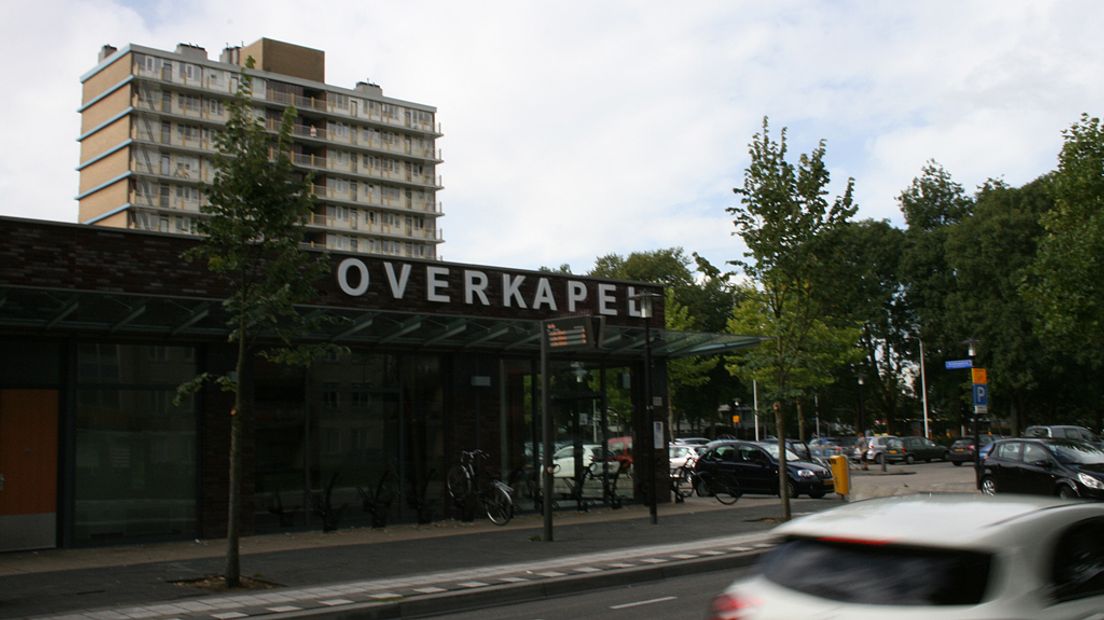 Het winkelcentrum in Overvecht.