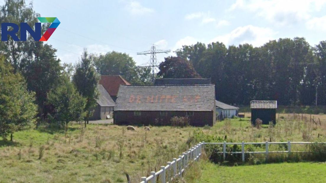 De locatie van het voormalige boerenbedrijf De Hippe Kip.