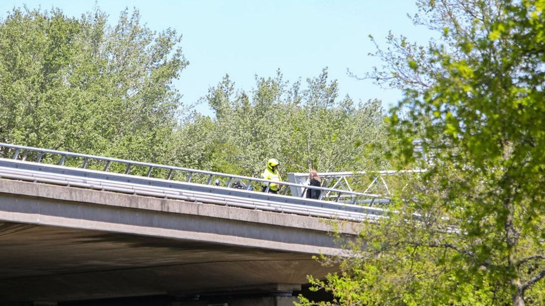 Volgens getuigen stond de lifter op de rijbaan.