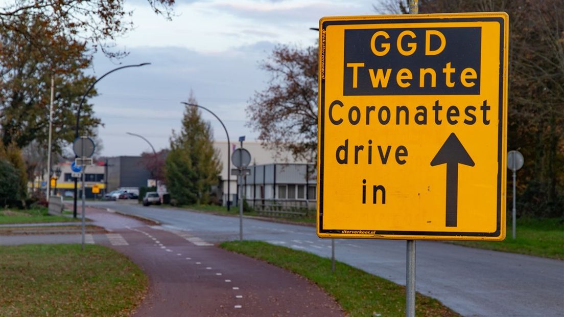 Piek in aantal coronatesten in Twente
