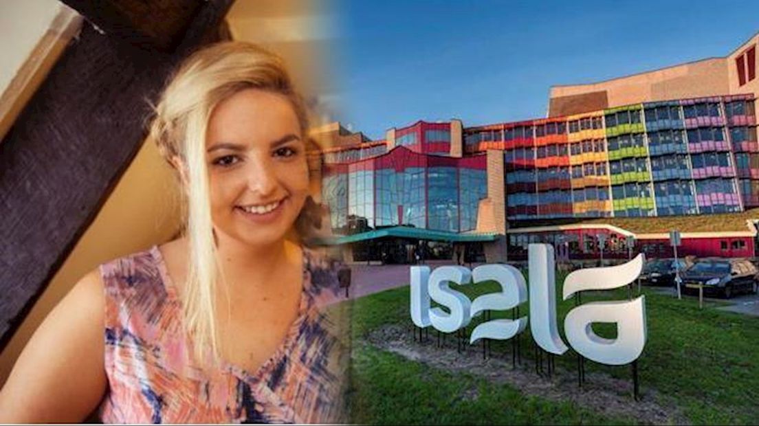Sabina werd behandeld in ziekenhuis Isala in Zwolle