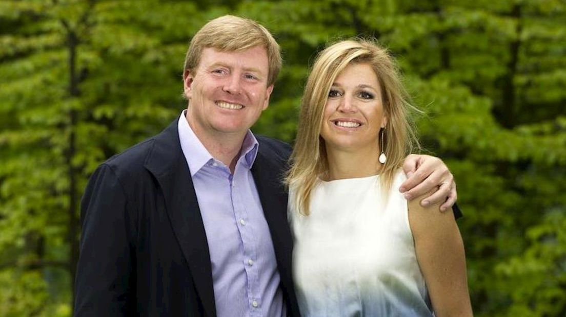 Koning Willem-Alexander en koningin Máxima