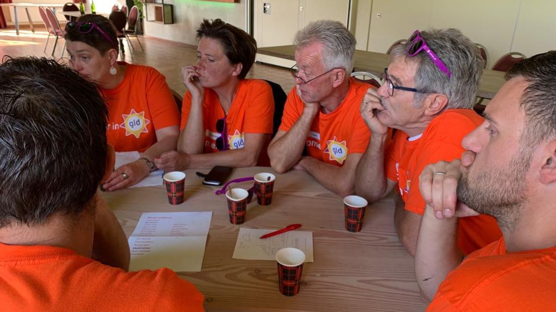 We zijn vandaag in het Woold, heel dicht aan de Duitse grens. De teller voor het team is geëindigd op 514 punten en 850 euro en dat is goed voor een prachtige derde plaats.