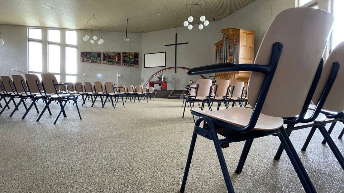 De meeste kerken in Drenthe zijn op zondag van binnen leeg