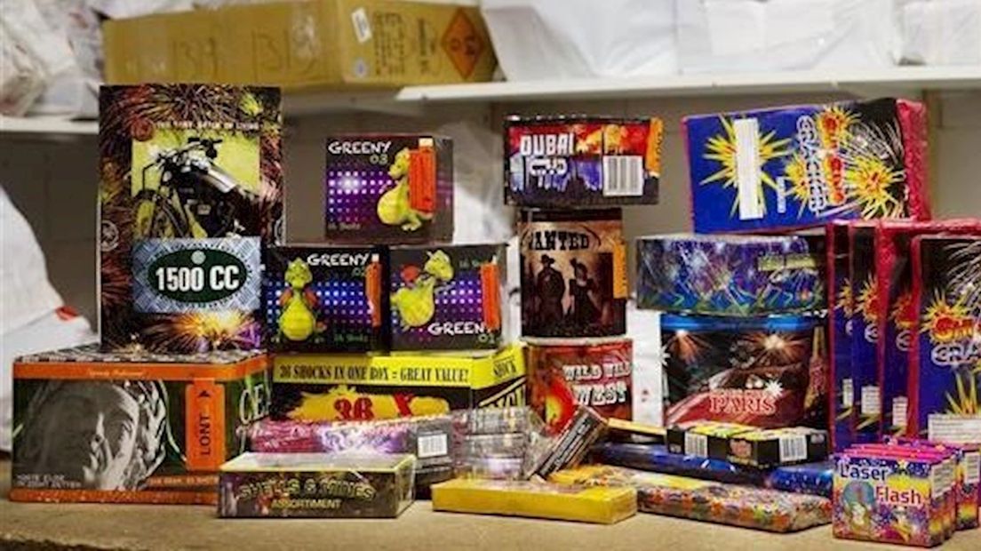 De politie controleert extra op het afsteken van vuurwerk