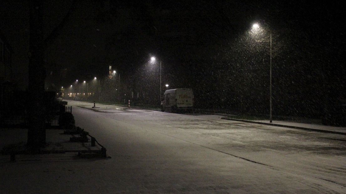Sneeuw in Kampen