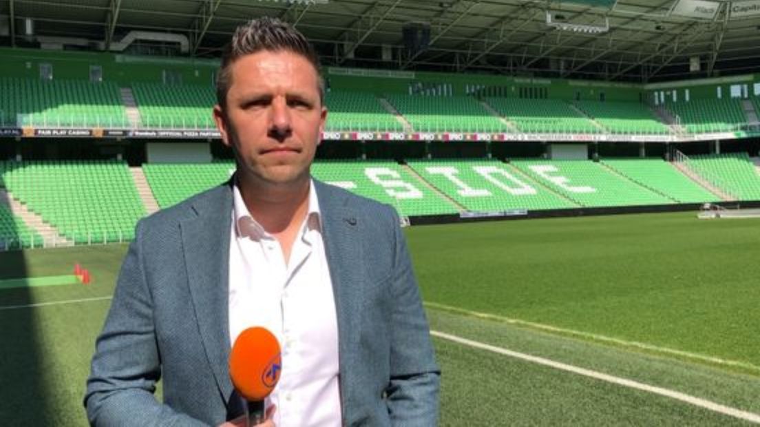 Algemeen directeur Wouter Gudde van FC Groningen