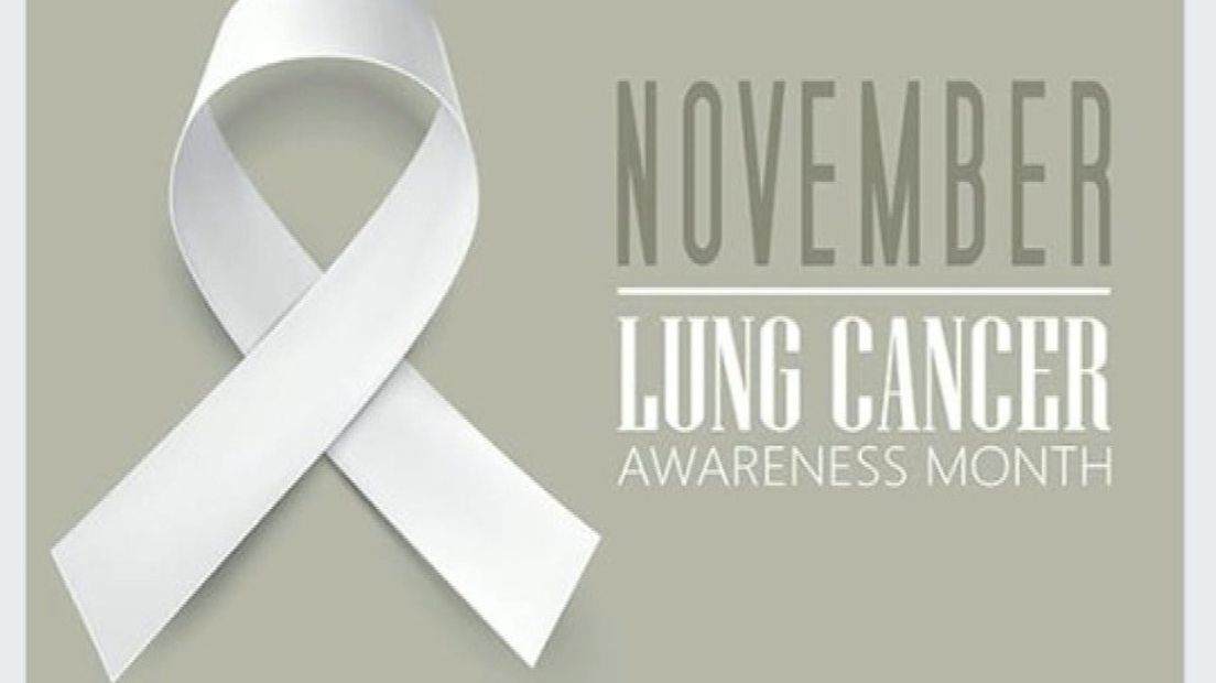 November is wereldwijd uitgeroepen tot longkankermaand
