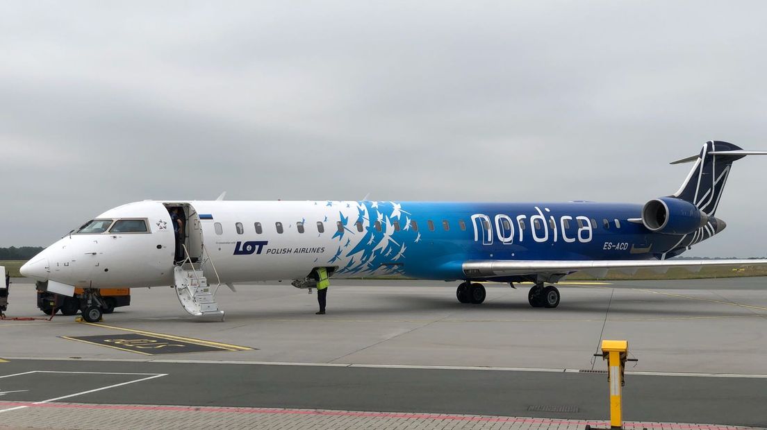 De vluchten tussen Eelde en München zijn vervallen (Rechten: Andries Ophof/RTV Drenthe)