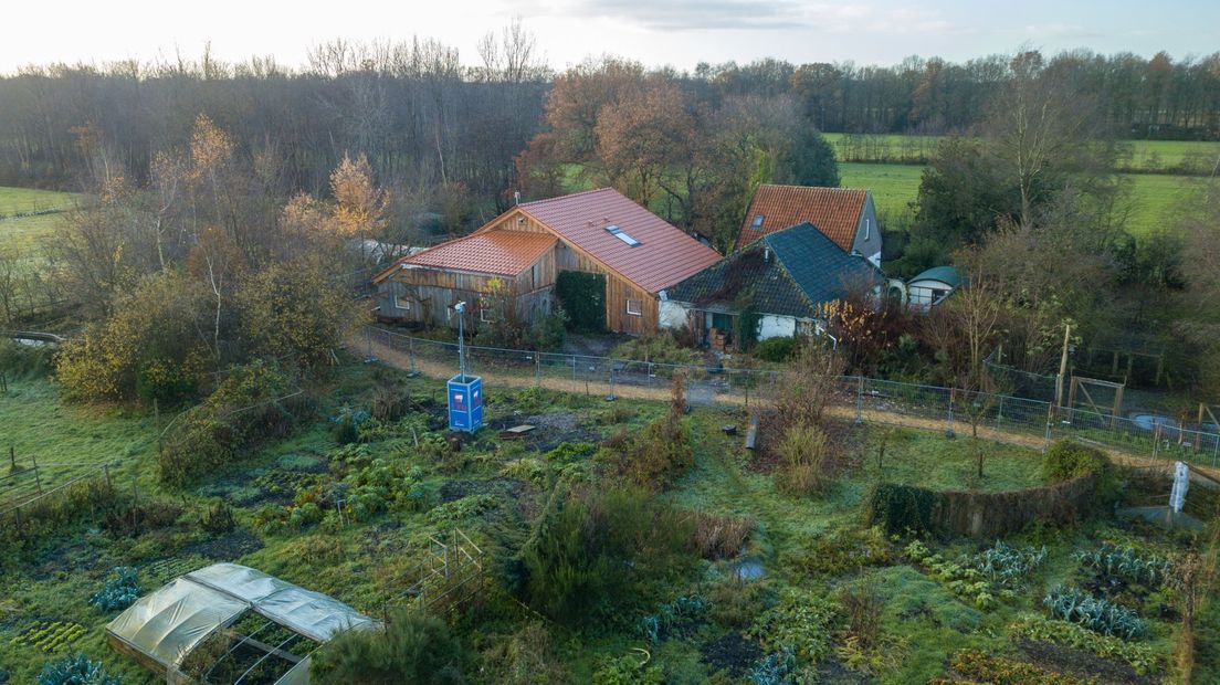 Boerderij van gezin in Ruinerwold