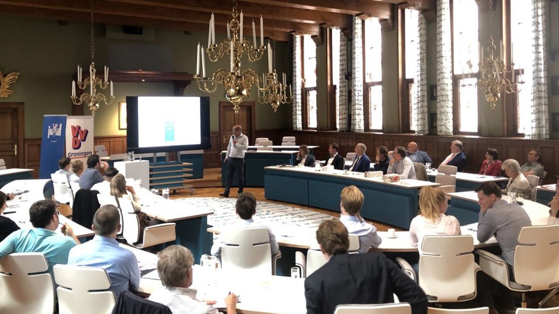 Tjdens het VVD Symposium over energie had het onderwerp windmolens een prominente rol.
