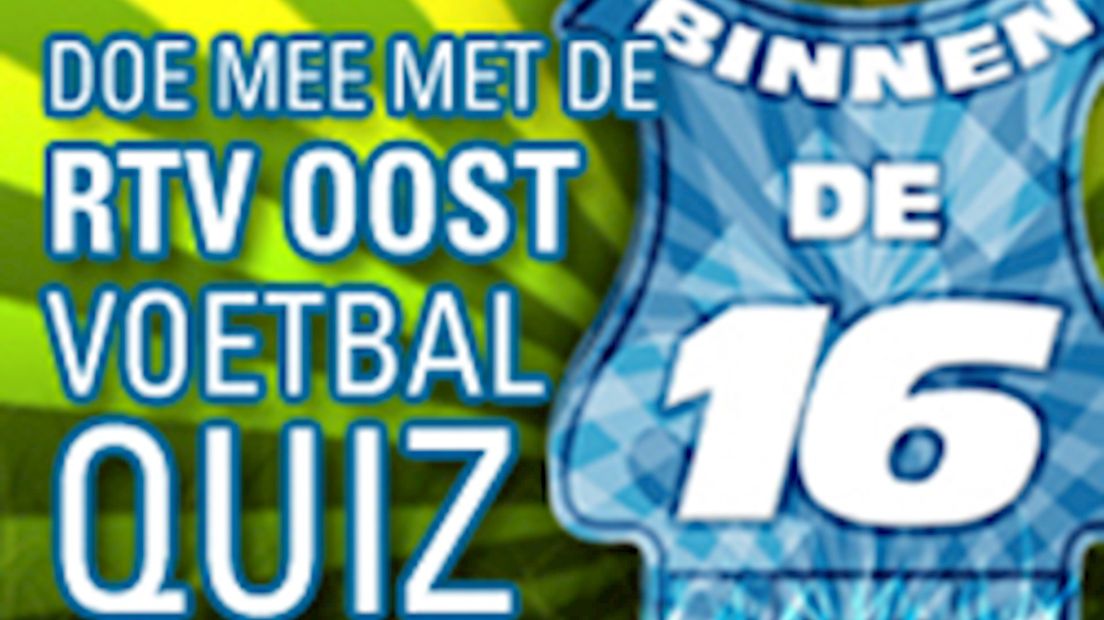 Doe mee met de RTV Oost Voetbalquiz