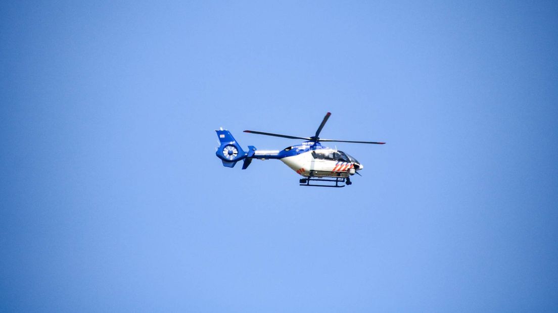 De politiehelikopter