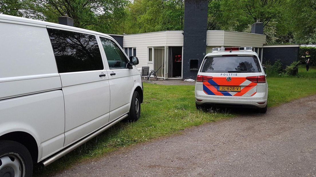 De woning in het bungalowpark Ermerzand (Rechten: persbureau Meter)