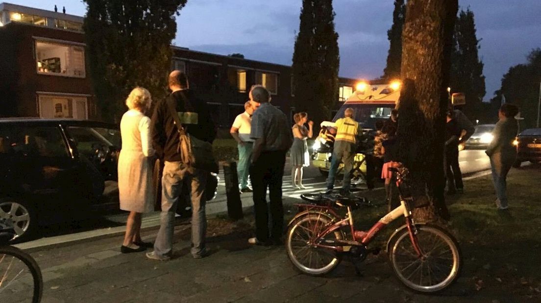 Een aanrijding in Kampen met een fietser
