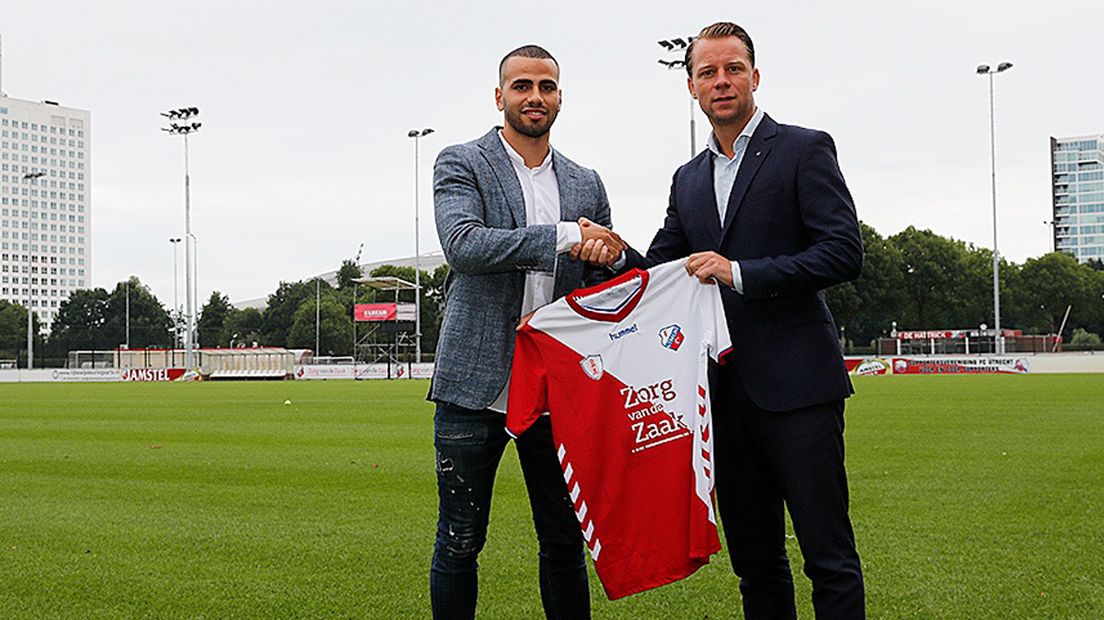 Tannane en directeur voetbalzaken Jordy Zuidam