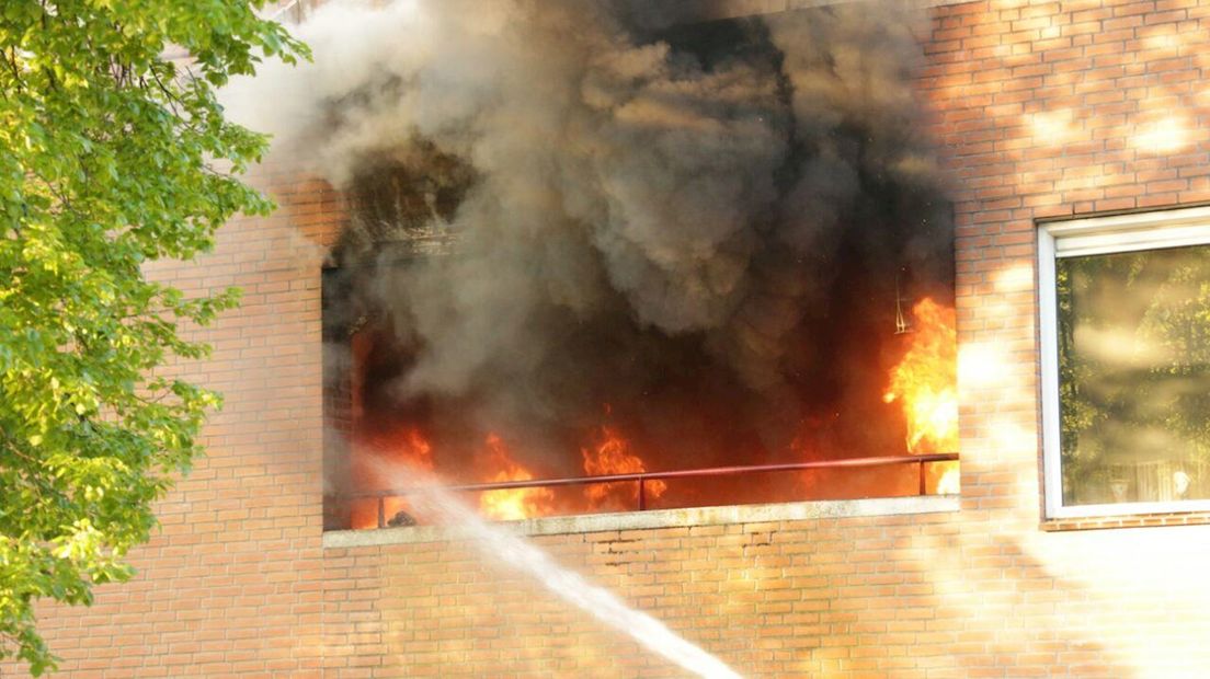 Brand in seniorencomplex Overdinkel