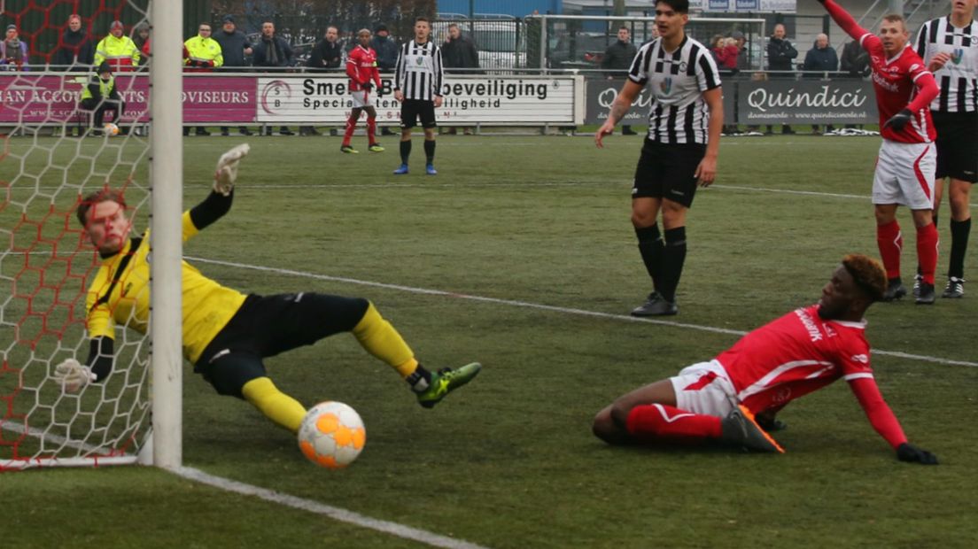 Aan beide kanten waren er kansen te noteren