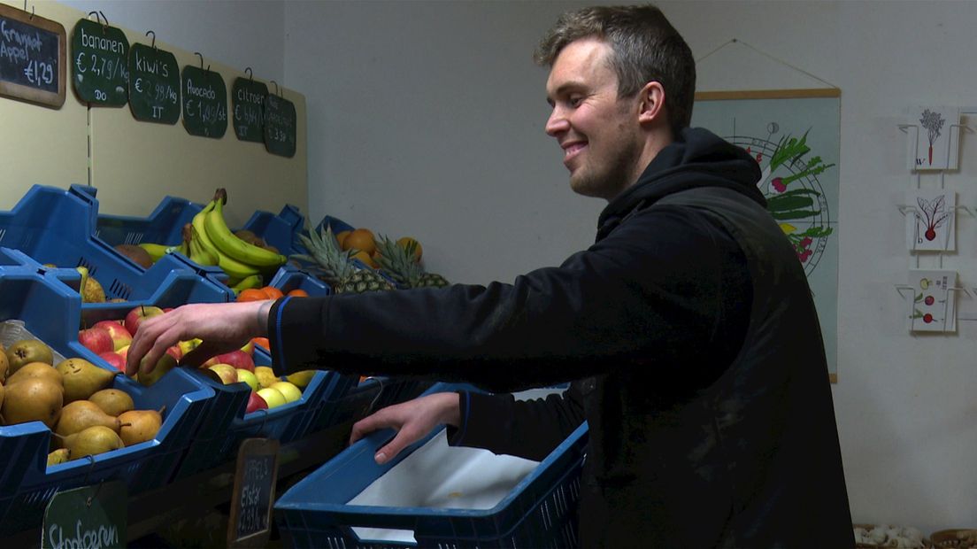 De biologische winkel van Tuinderij Bietenrood