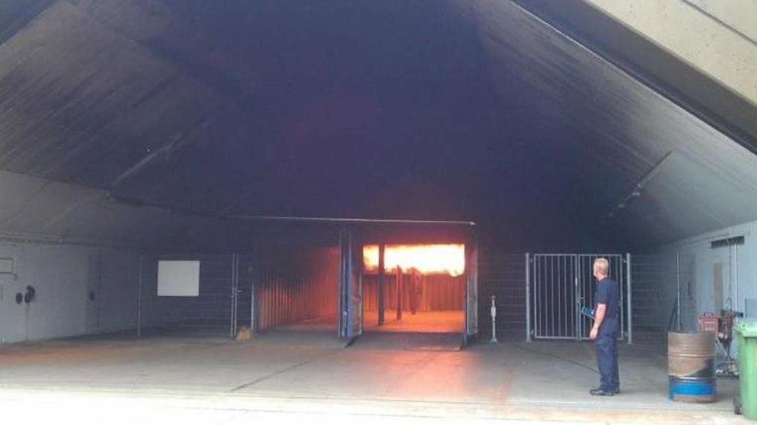 Brandoefencentrum in Enschede