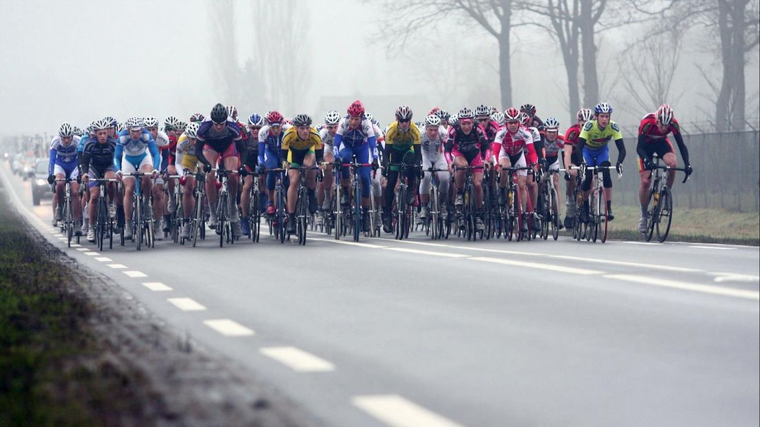 Wielrenners in Overijssel