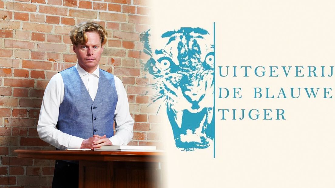 Tom Zwitser van uitgeverij De Blauwe Tijger
