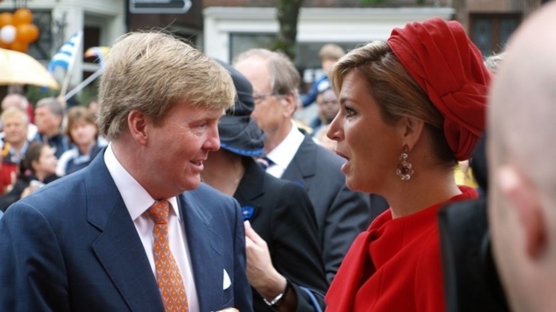 Koningspaar bij uitreiking Four Freedoms Awards