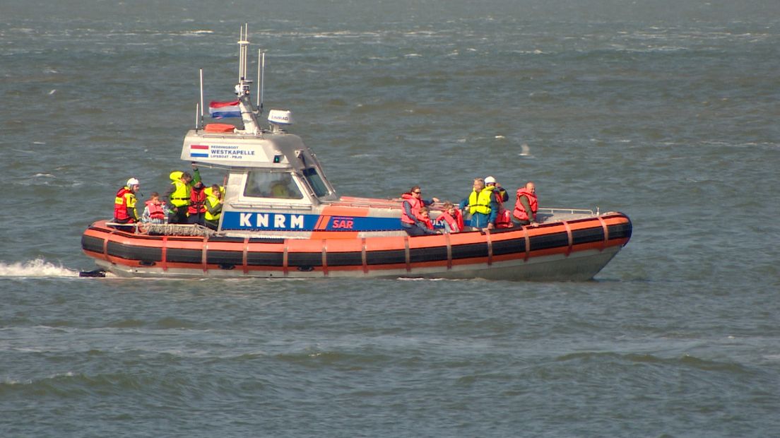 Reddingboot van KNRM op Zeeuwse reddingbootdag (archief)