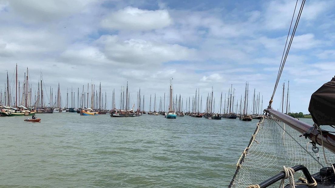 Hollandsche Zeilvloot voor Pampus