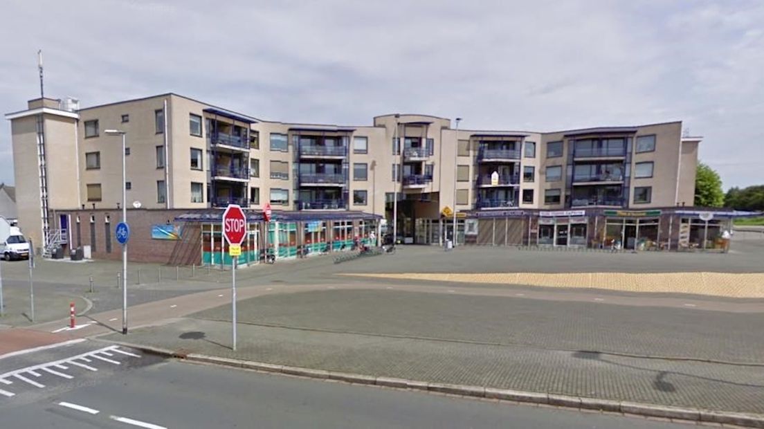 Het winkelcentrum in Raalte-Noord