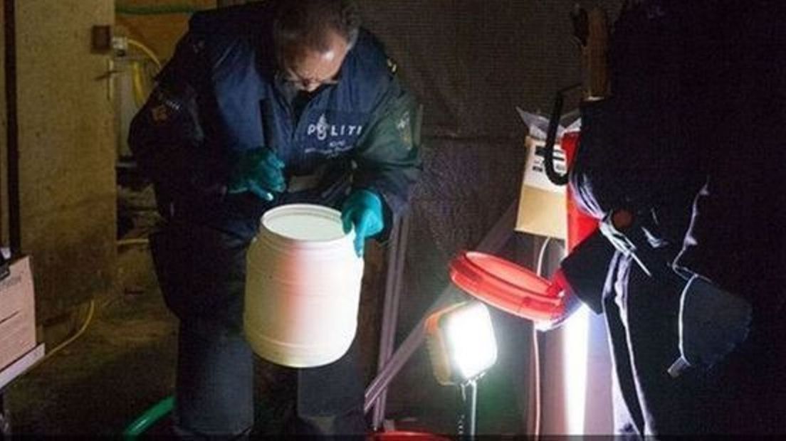 In juni dit jaar werd er een inval gedaan bij het crystal meth-lab in Herwijnen